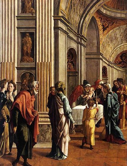 Jan van Scorel Presentation of Jesus in the Temple oil painting picture